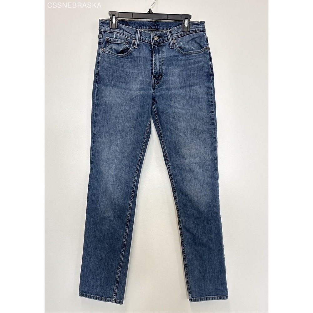 Levi's Blue 514 Men's Classic Straight Jeans - Size 32x34